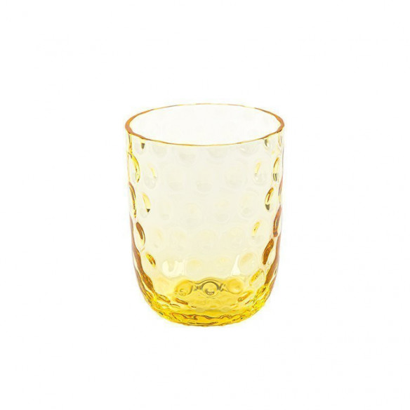Danish Summer Small Drops glas (250 ml) i gul fra Kodanska