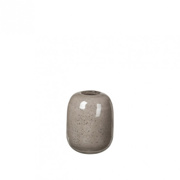 Kai vase (Ø: 8 cm) i varm grå fra Broste Copenhagen