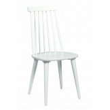 Lotta spisebordsstol i hvid lavet af træ fra Rowico