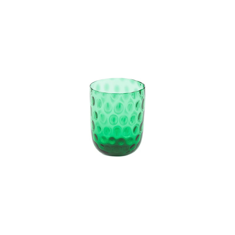 Danish Summer Small Drops glas (250 ml) i grøn fra Kodanska