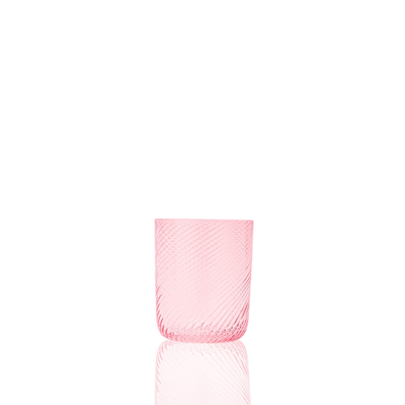 Twist glas i rosa fra Anna von Lipa