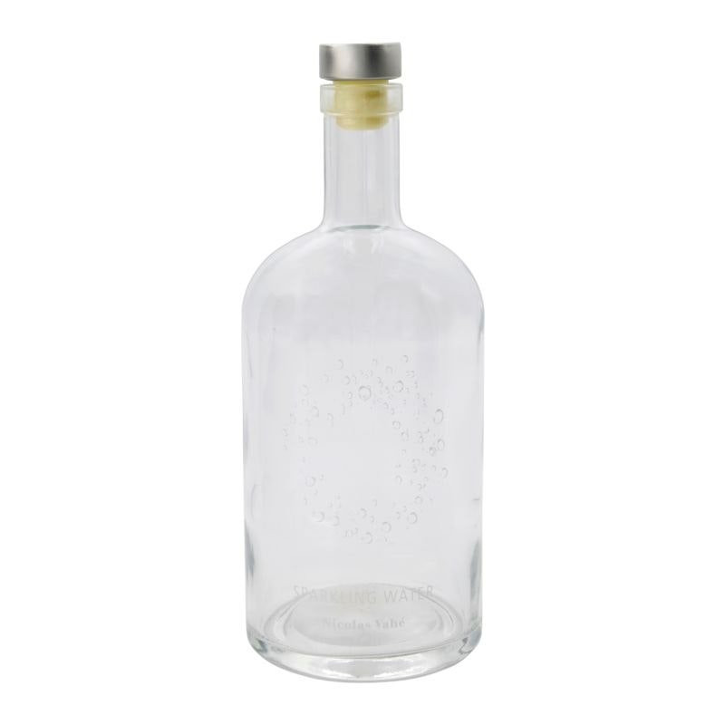 Flaske med låg (1000 ml) og teksten Sparkling på fra Nicolas Vahé