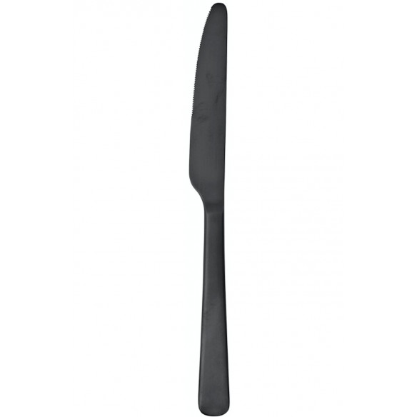 Hune kniv (L: 23,5 cm) i farven Titanium Mat Black fra Broste Copenhagen