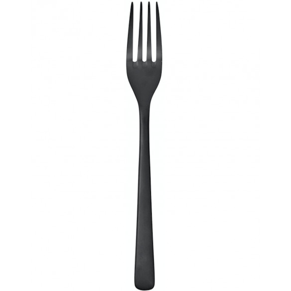 Hune gaffel (L: 21 cm) i titanium mat black fra Broste Copenhagen