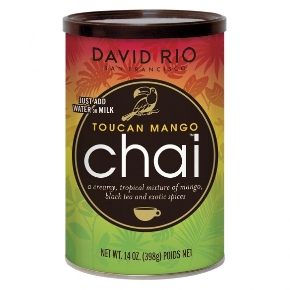 Toucan Mango Chai fra David Rio . 398 gram i dåse