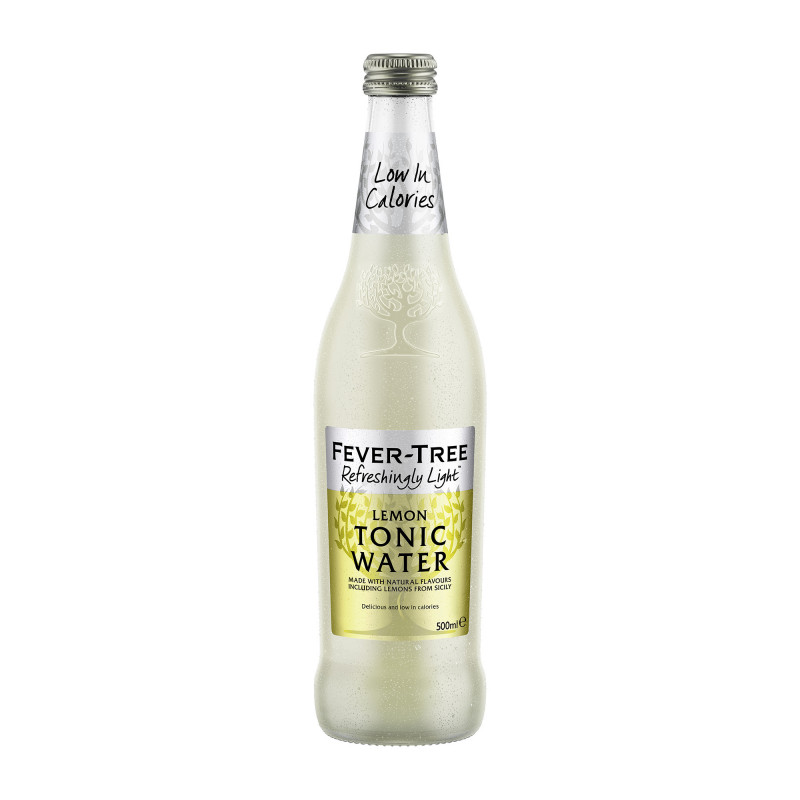 Fever-Tree Refreshingly Light Sicilian Lemon Tonic Water - 500 ml.