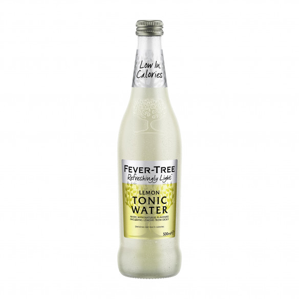 Fever-Tree Refreshingly Light Sicilian Lemon Tonic Water - 500 ml.