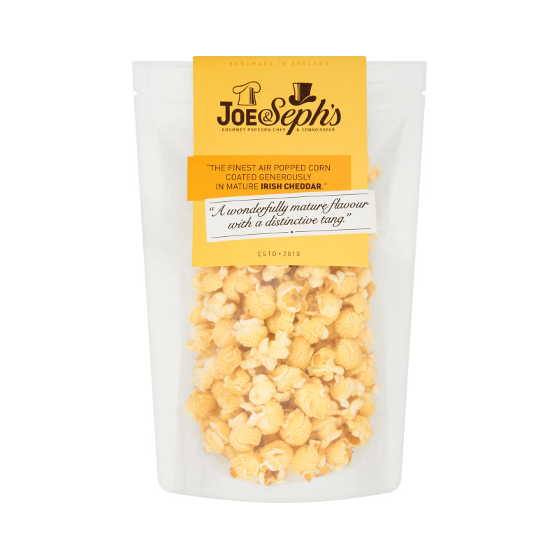 Mature Cheddar Cheese Popcorn - Joe & Sephs