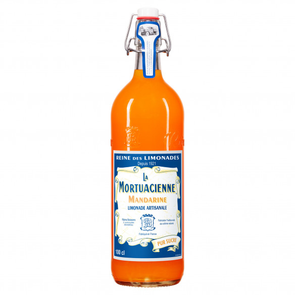 Riéme Mandarine, 1 liter i glasflaske fra Riéme Boissons