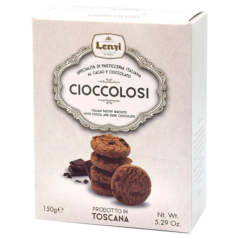 Cioccolosi - Småkager med chokolade fra Lenzi - 150 gram