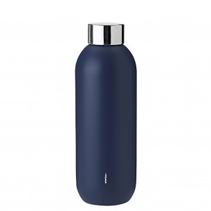 Stelton Keep Cool Termoflaske, Mørkeblå - 0,6 L