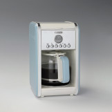 Bryg kaffe med denne fine Vintage filterkaffemaskine fra Ariete - blå