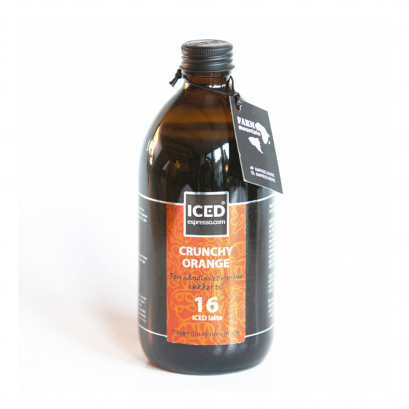 ICED Espresso Crunchy Orange fra Farm Mountain - 500 ml