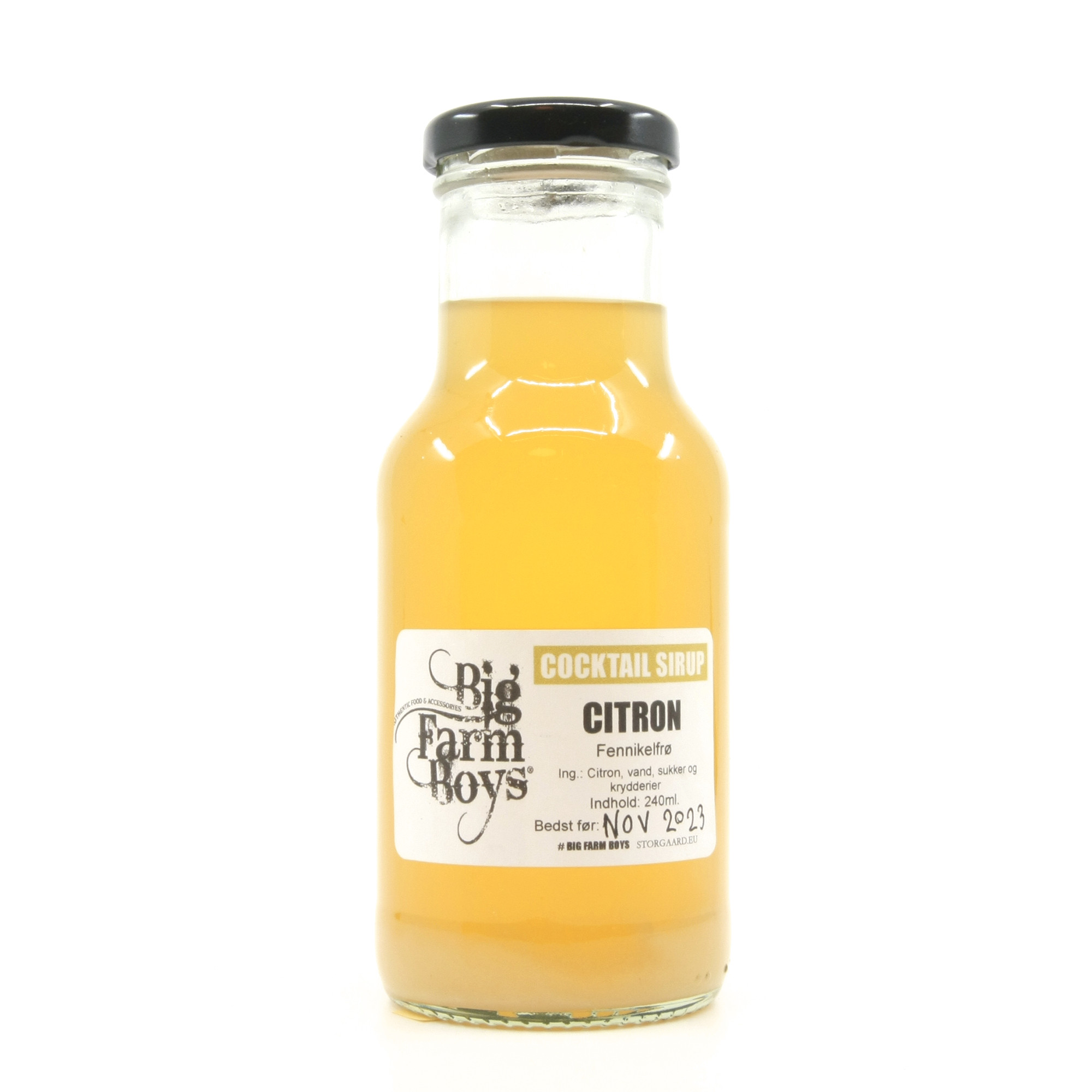Billede af Citron Cocktail Sirup - 240 ml