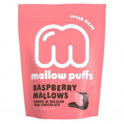 Mallow Puffs Raspberry (100 gram) fra BARÃš