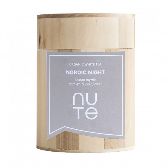 Nordic Night fra NUTE - 100 gram løs te i trædåse