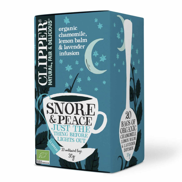 Organic Snore & Peace, 20 tebreve fra Clipper