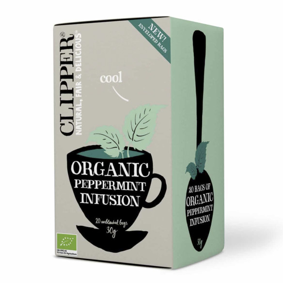 Organic Peppermint Infusion fra Clipper