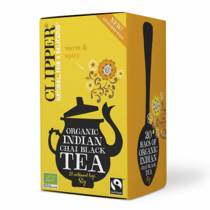 Økologisk indisk chai te fra Clipper