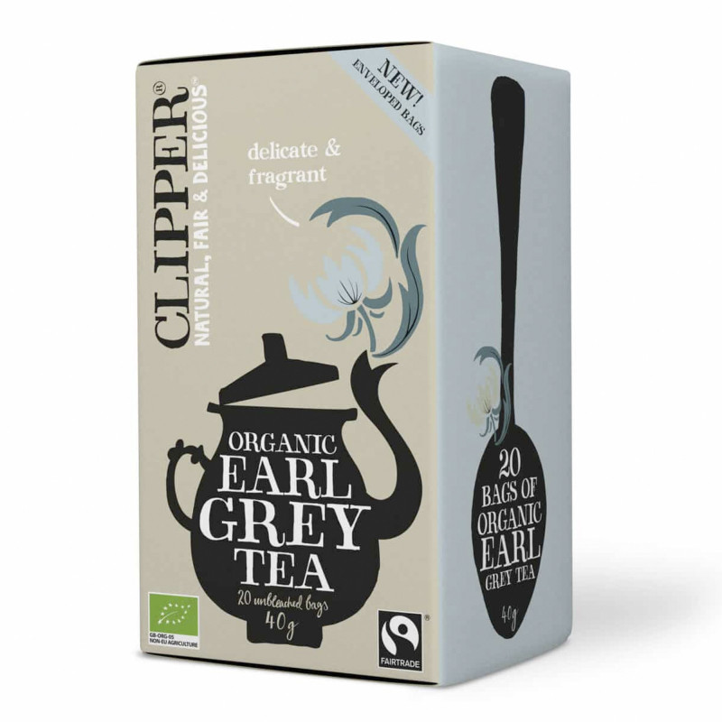 Økologisk Earl Grey te fra Clipper