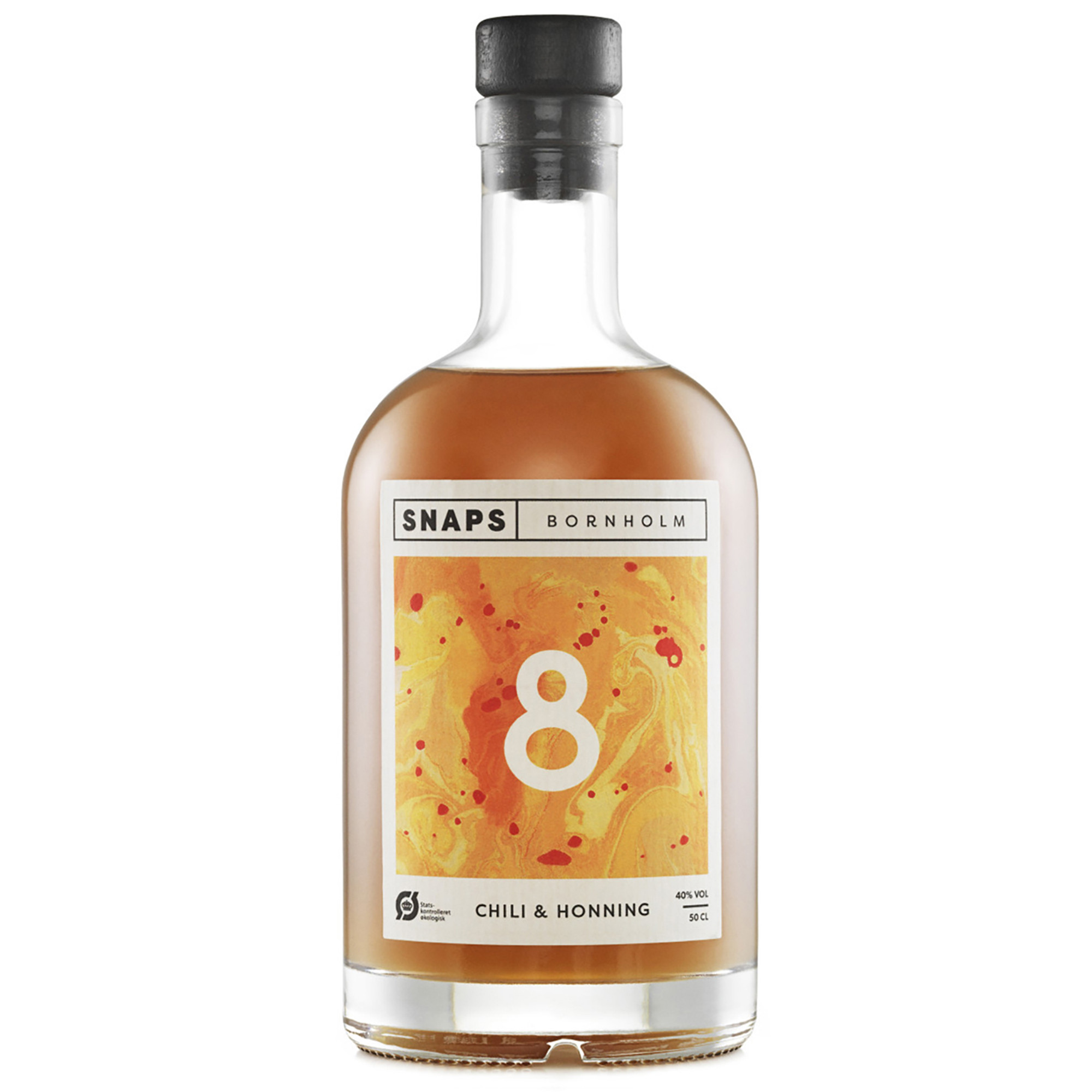 No. 8 Chili & Honning Snaps - 50 cl