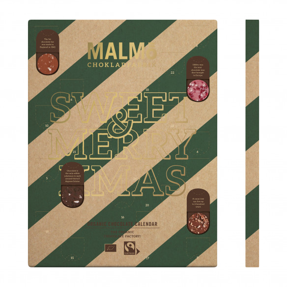 Økologisk Chokolade Julekalender - Malmö Chokladfabrik