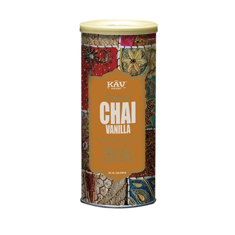 Chai Latte Vanilla fra KAV - dåse med 340 gram i
