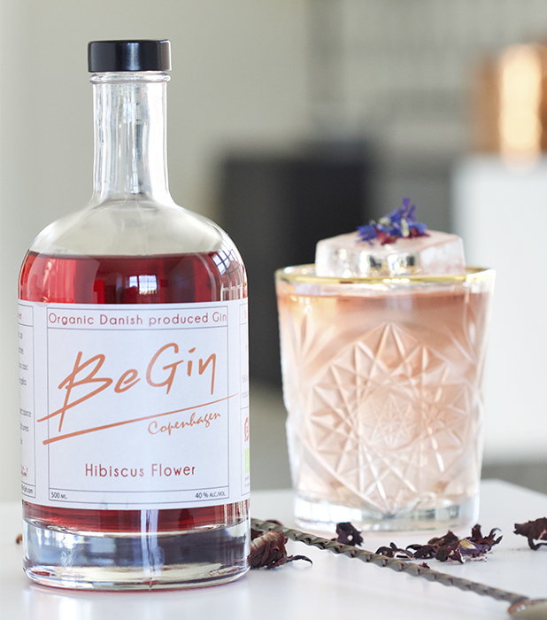 Skøn og delikat gin med hibiscus fra BeGin